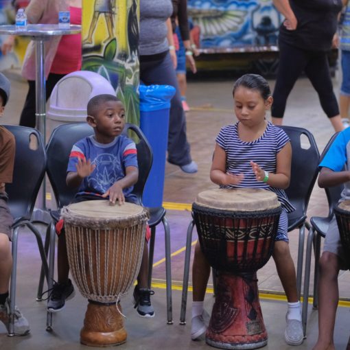 World Beat Center kids