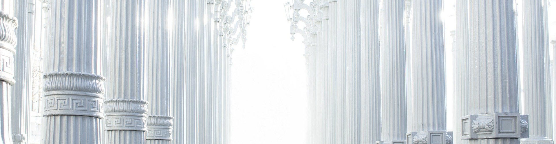 white columns
