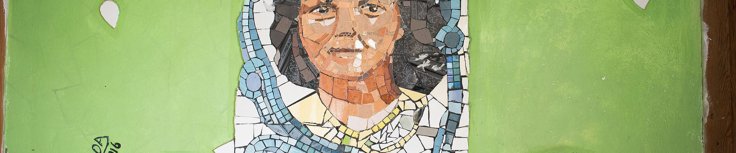 mural of human rights defender Berta Caceres